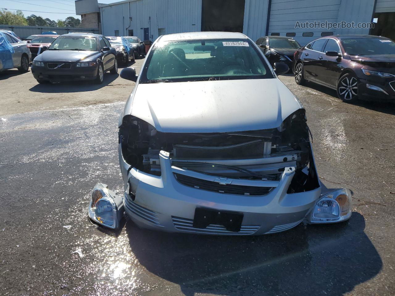 2008 Chevrolet Cobalt Ls Silver vin: 1G1AK58F087240553