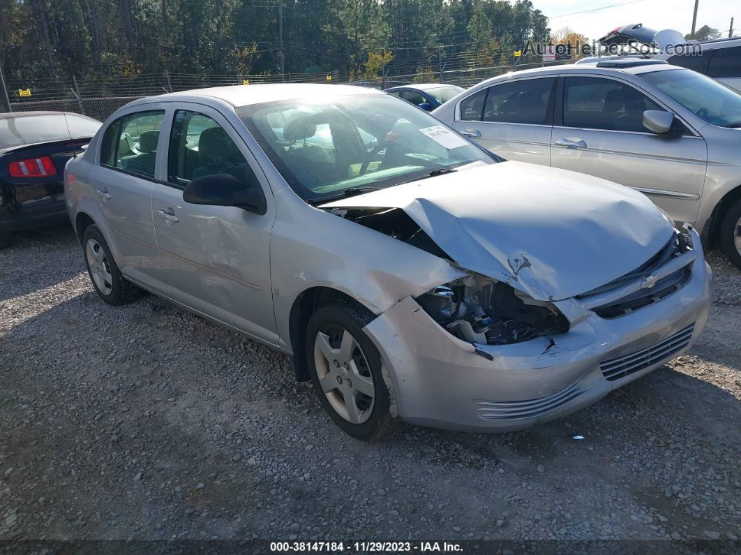 2008 Chevrolet Cobalt Ls Silver vin: 1G1AK58F087288764