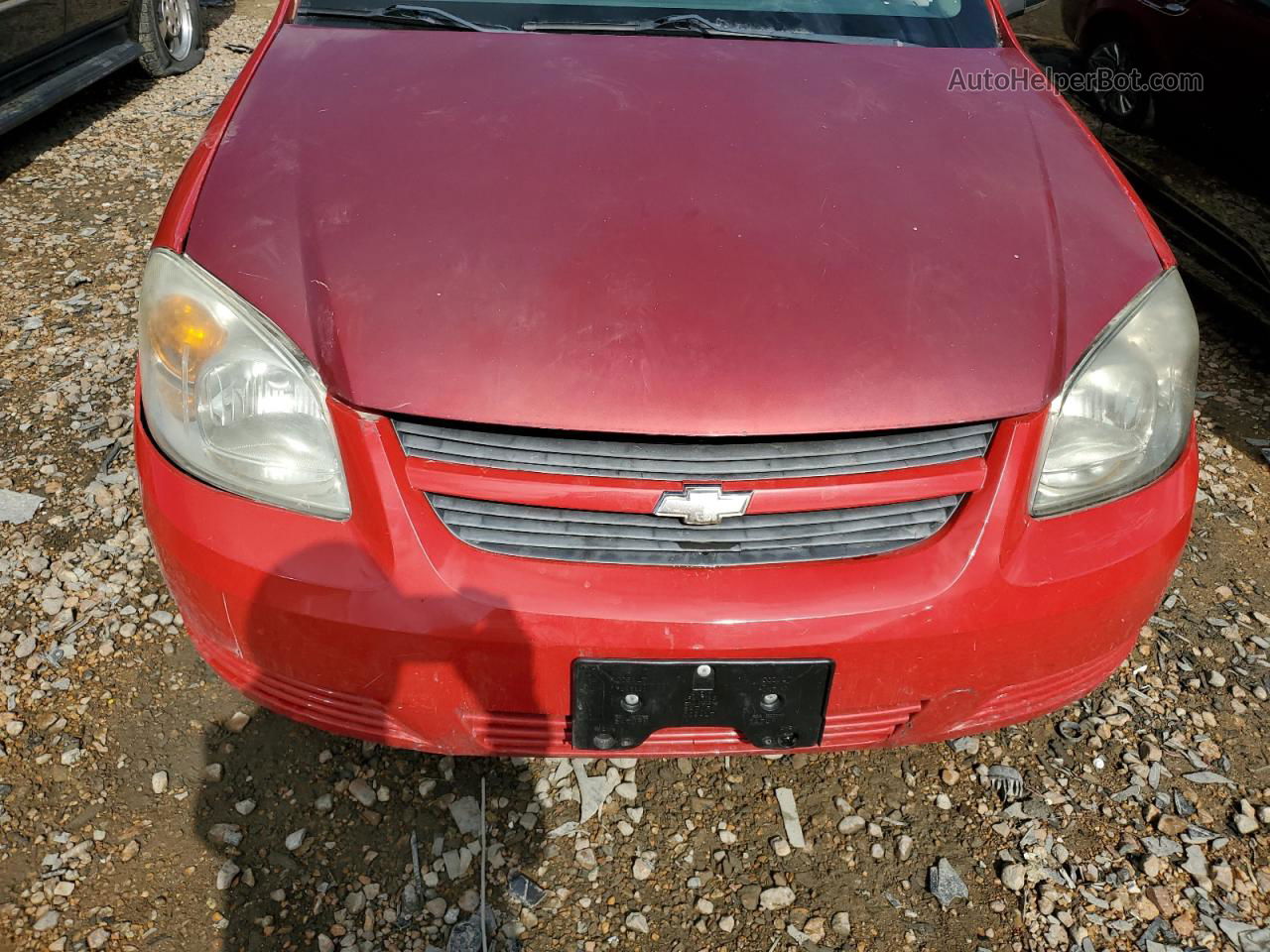 2007 Chevrolet Cobalt Ls Red vin: 1G1AK58F177285323