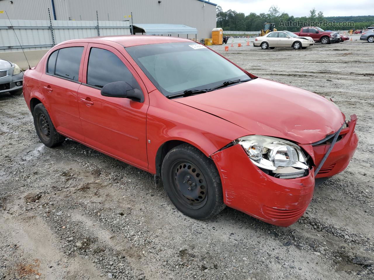 2008 Chevrolet Cobalt Ls Красный vin: 1G1AK58F187183778