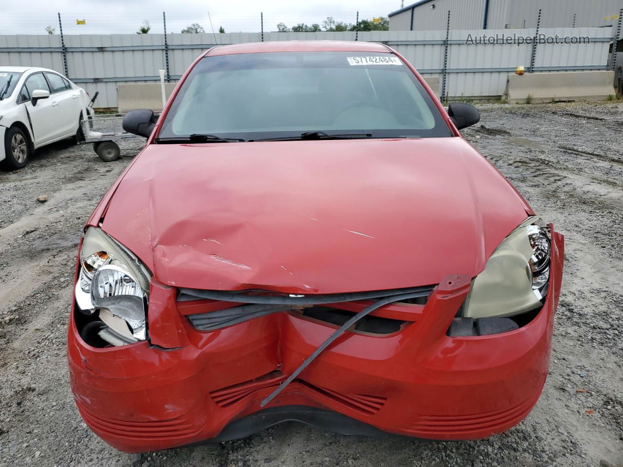 2008 Chevrolet Cobalt Ls Red vin: 1G1AK58F187183778