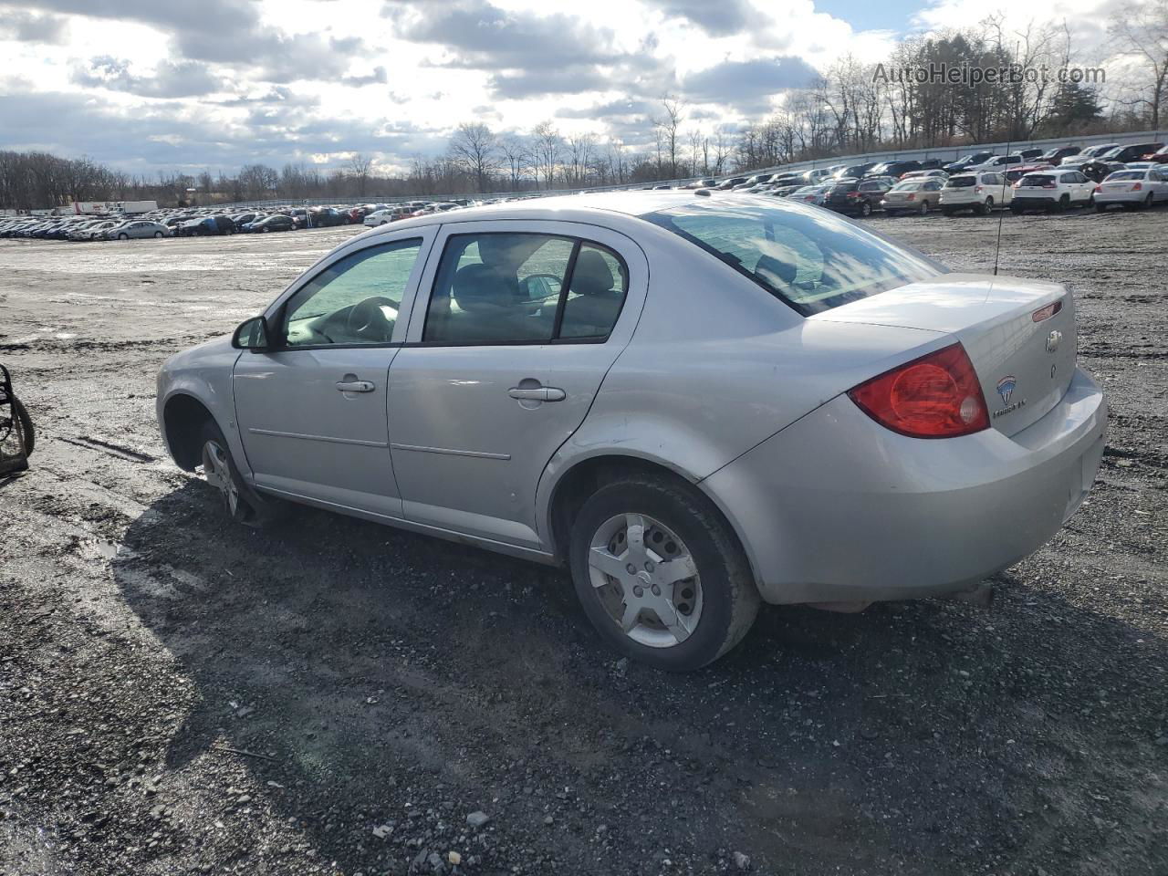 2008 Chevrolet Cobalt Ls Silver vin: 1G1AK58F187190911