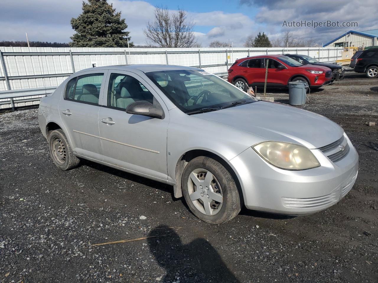 2008 Chevrolet Cobalt Ls Серебряный vin: 1G1AK58F187190911