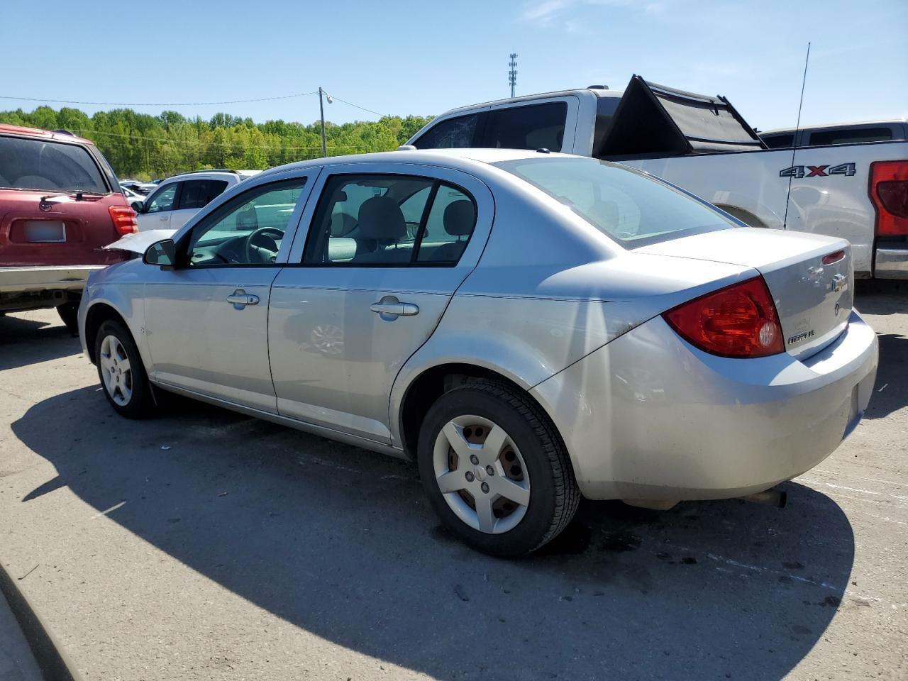 2008 Chevrolet Cobalt Ls Silver vin: 1G1AK58F287218179