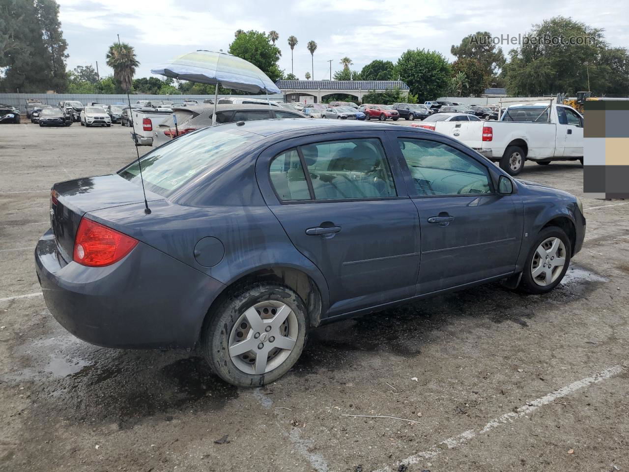 2008 Chevrolet Cobalt Ls Gray vin: 1G1AK58F387262160