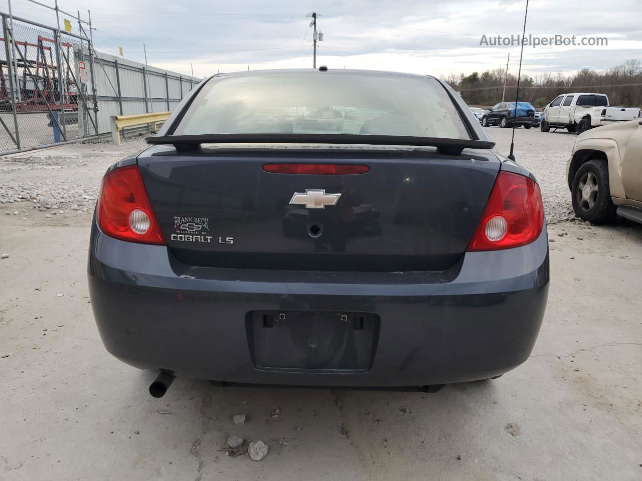 2008 Chevrolet Cobalt Ls Gray vin: 1G1AK58F387315410