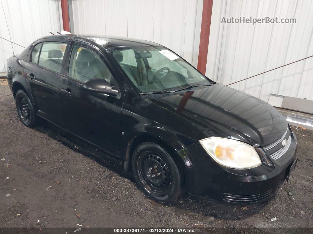 2008 Chevrolet Cobalt Ls Black vin: 1G1AK58F487104846