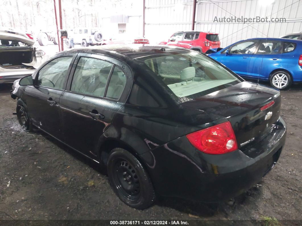 2008 Chevrolet Cobalt Ls Black vin: 1G1AK58F487104846