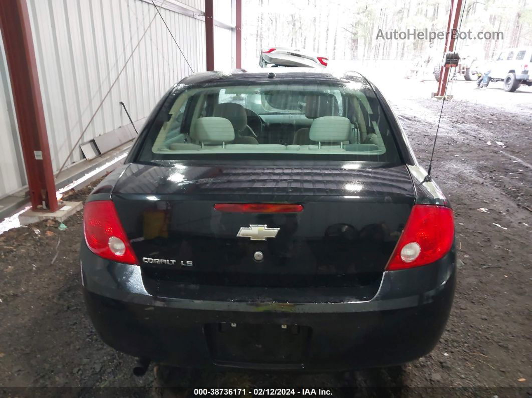 2008 Chevrolet Cobalt Ls Черный vin: 1G1AK58F487104846