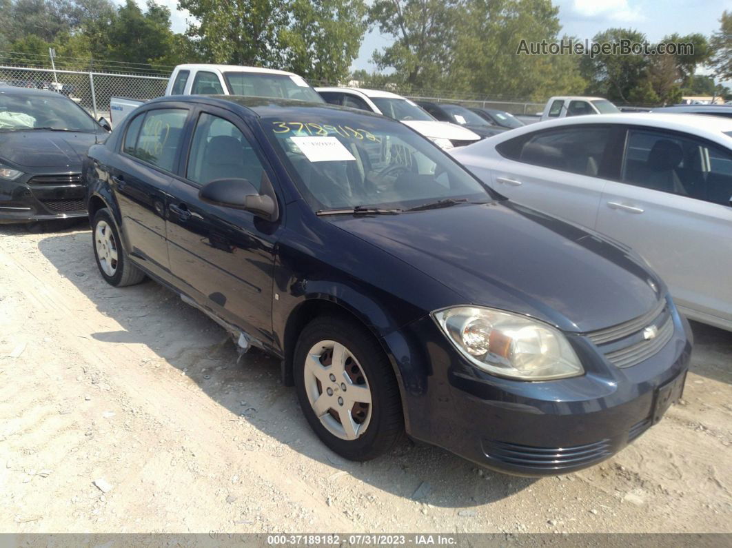 2008 Chevrolet Cobalt Ls Blue vin: 1G1AK58F487165310