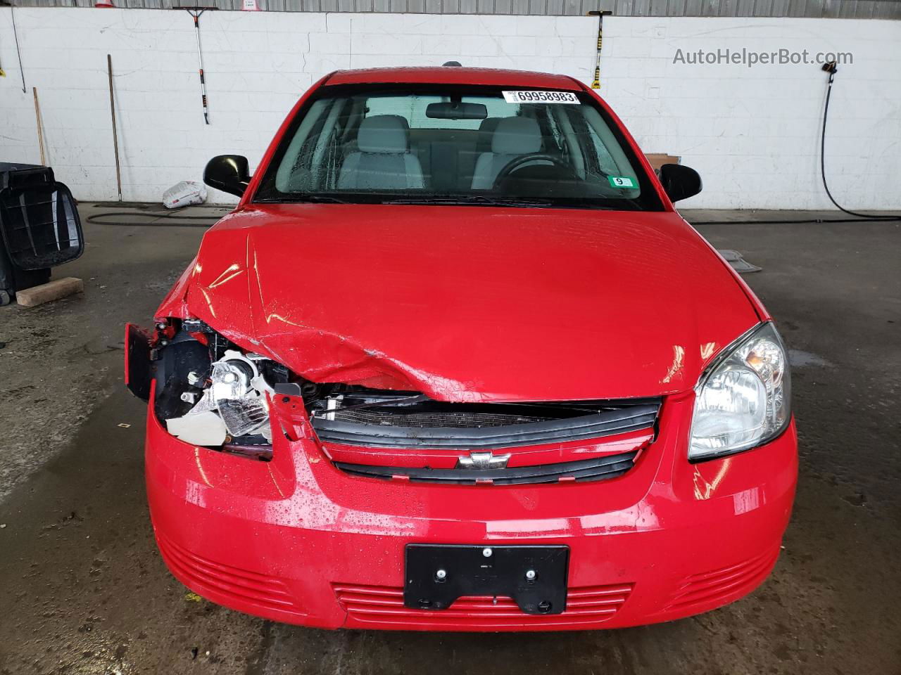 2008 Chevrolet Cobalt Ls Red vin: 1G1AK58F487192393