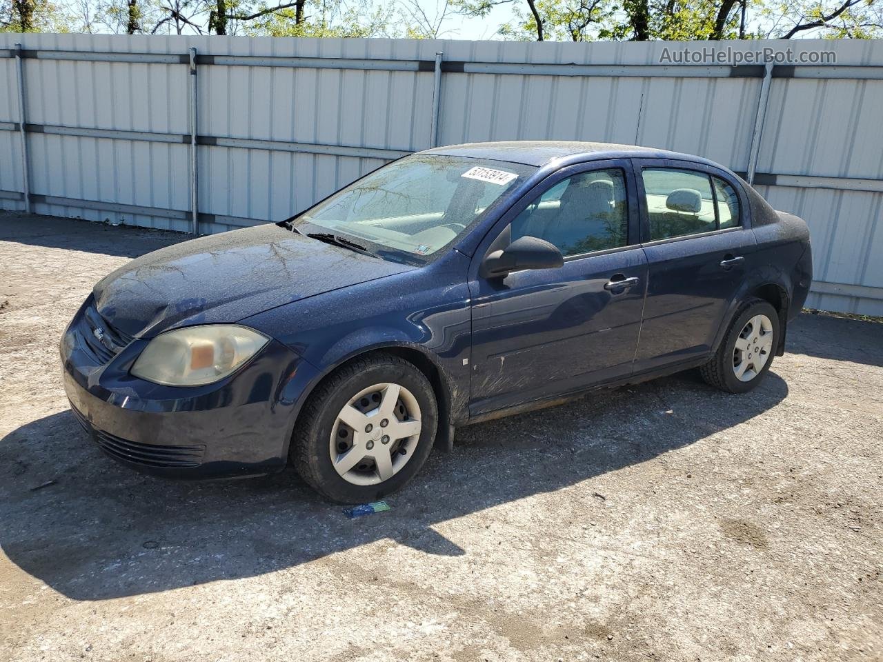 2008 Chevrolet Cobalt Ls Blue vin: 1G1AK58F487253886