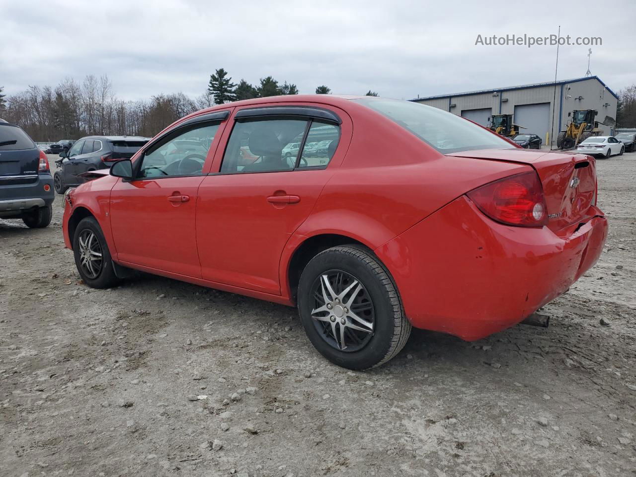 2008 Chevrolet Cobalt Ls Красный vin: 1G1AK58F487275967