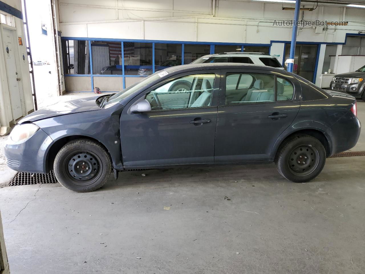 2008 Chevrolet Cobalt Ls Gray vin: 1G1AK58F487286094