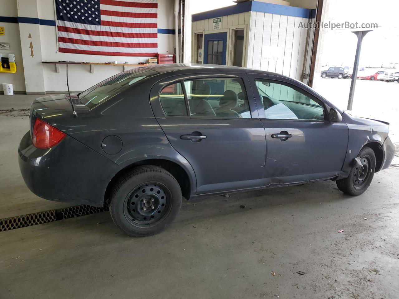 2008 Chevrolet Cobalt Ls Gray vin: 1G1AK58F487286094