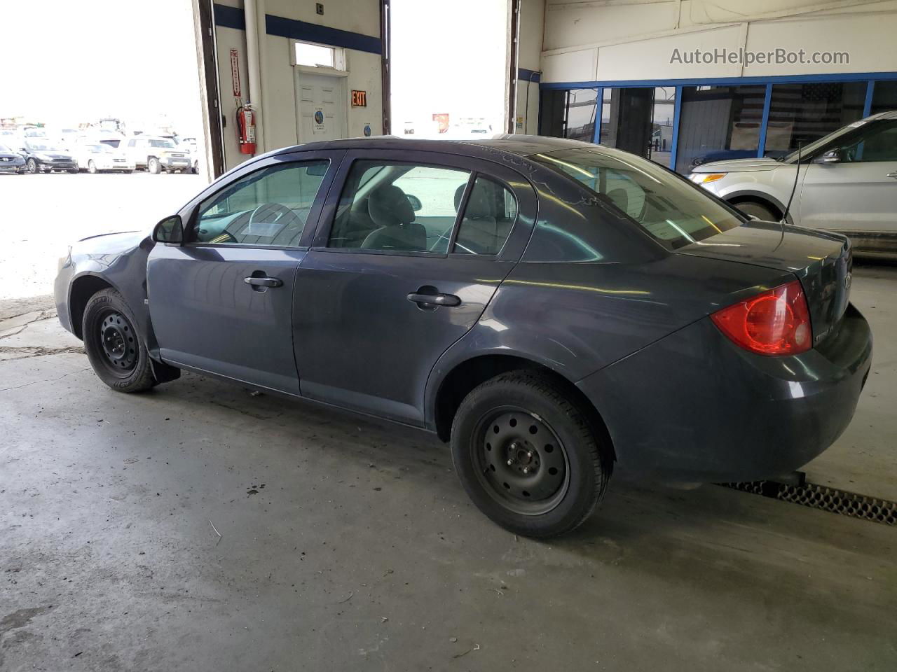 2008 Chevrolet Cobalt Ls Gray vin: 1G1AK58F487286094