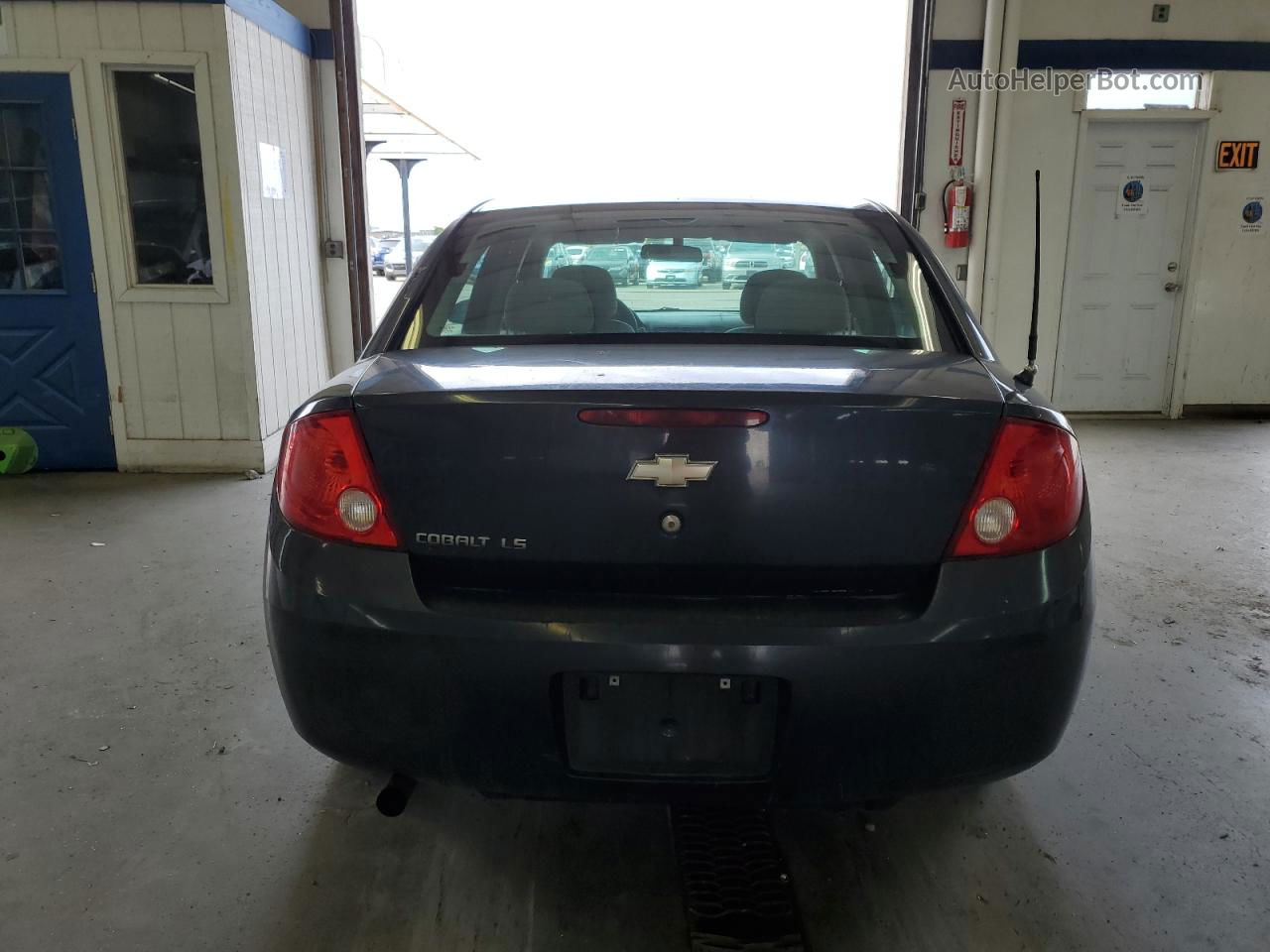 2008 Chevrolet Cobalt Ls Gray vin: 1G1AK58F487286094