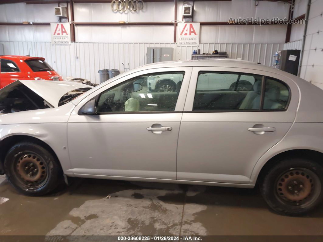 2008 Chevrolet Cobalt Ls Silver vin: 1G1AK58F587107738