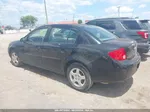 2008 Chevrolet Cobalt Ls Black vin: 1G1AK58F587163758