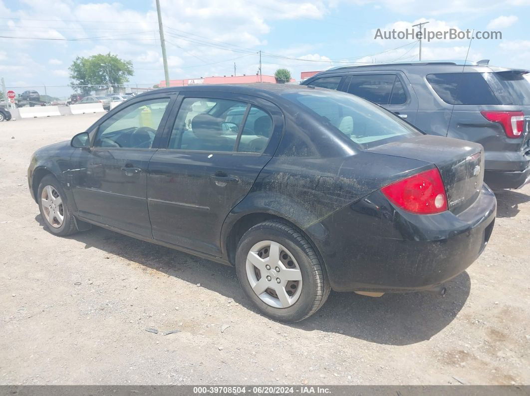 2008 Chevrolet Cobalt Ls Black vin: 1G1AK58F587163758