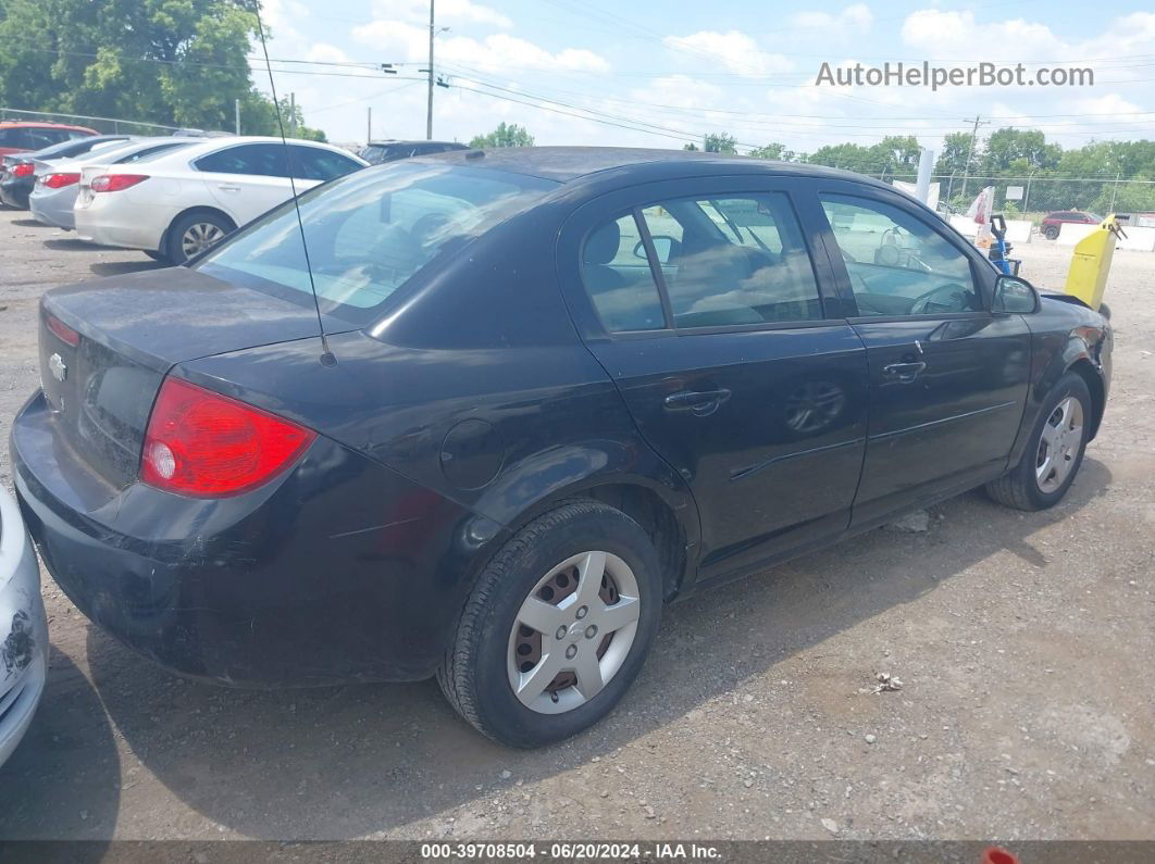 2008 Chevrolet Cobalt Ls Black vin: 1G1AK58F587163758