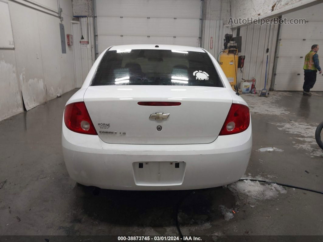 2008 Chevrolet Cobalt Ls Белый vin: 1G1AK58F587263844