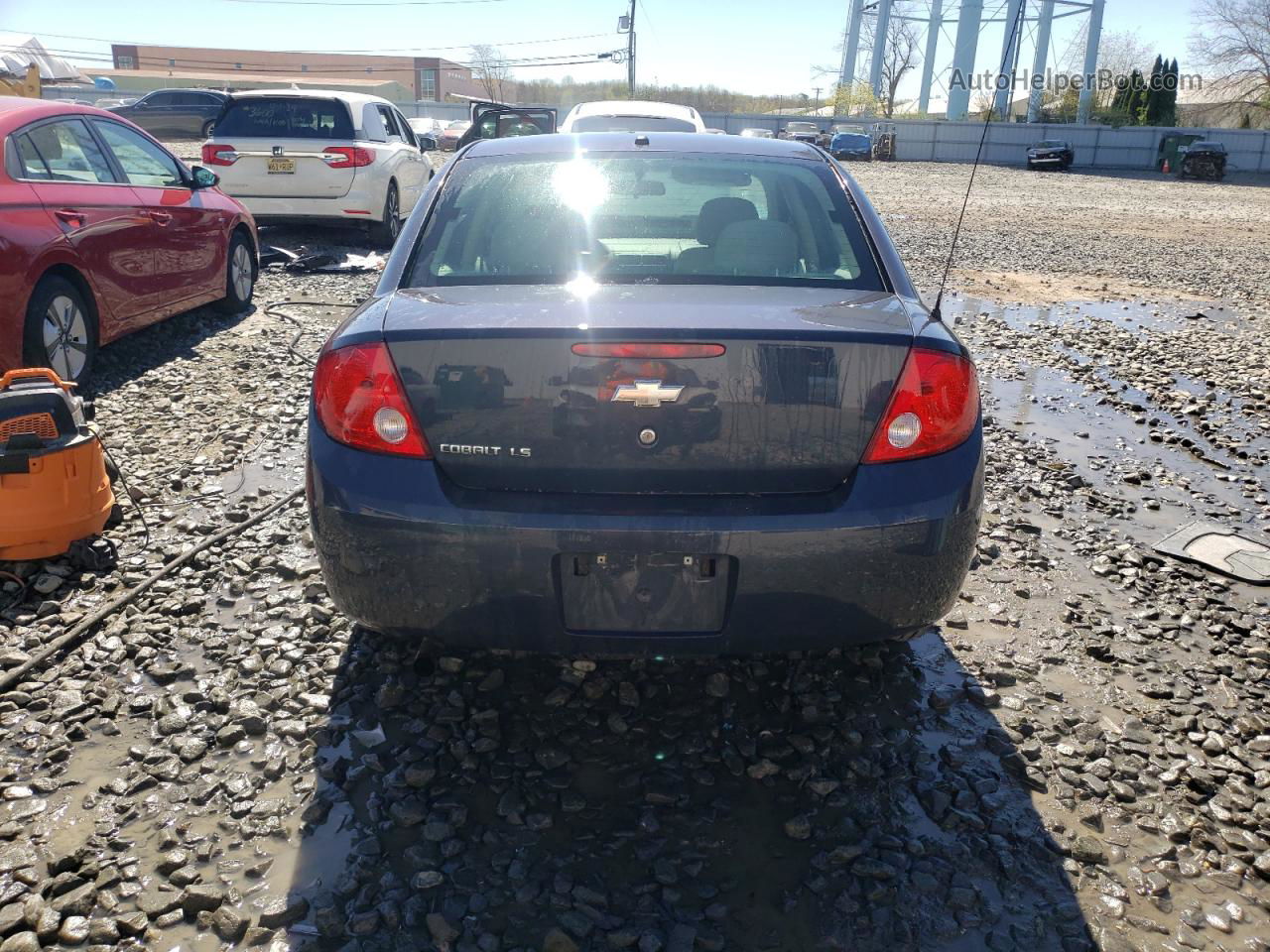 2008 Chevrolet Cobalt Ls Синий vin: 1G1AK58F587267750