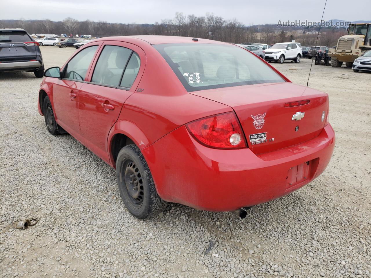 2008 Chevrolet Cobalt Ls Red vin: 1G1AK58F587293460