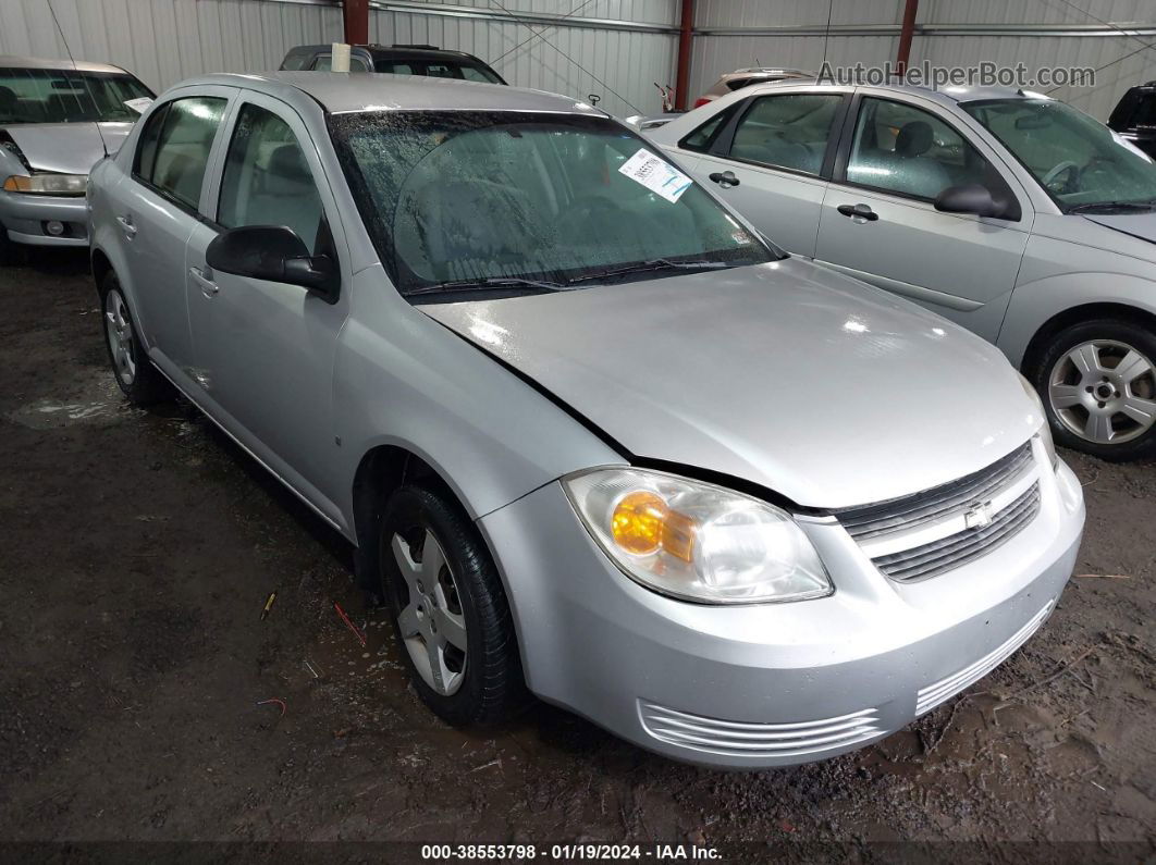 2008 Chevrolet Cobalt Ls Silver vin: 1G1AK58F587302318