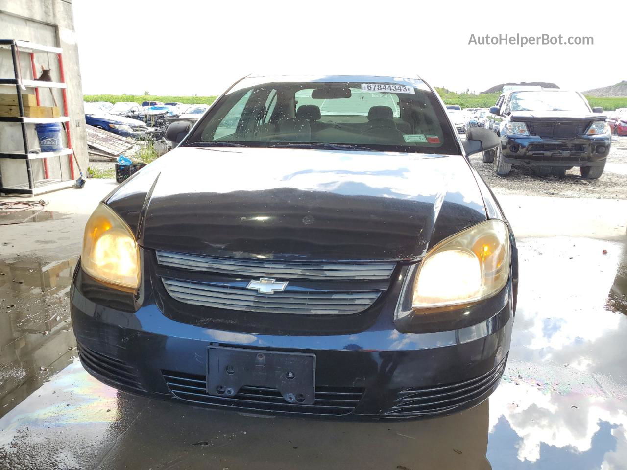 2008 Chevrolet Cobalt Ls Black vin: 1G1AK58F587350854