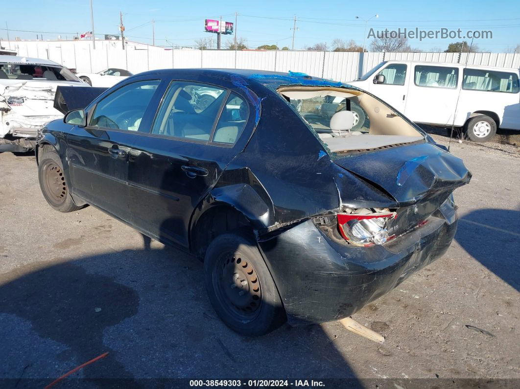 2008 Chevrolet Cobalt Ls Black vin: 1G1AK58F687182464