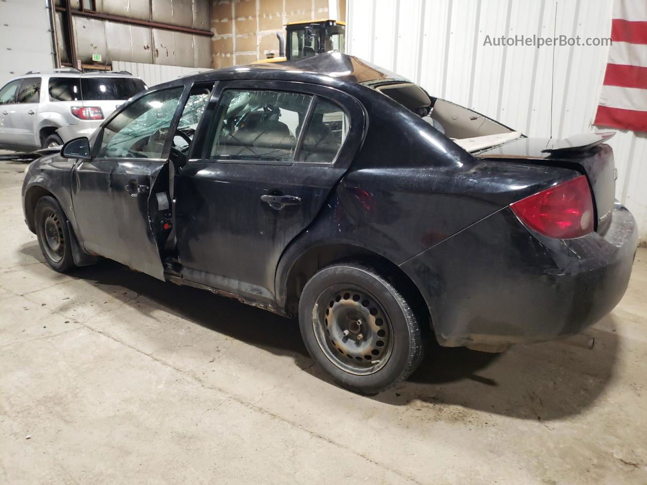 2007 Chevrolet Cobalt Ls Black vin: 1G1AK58F777285813