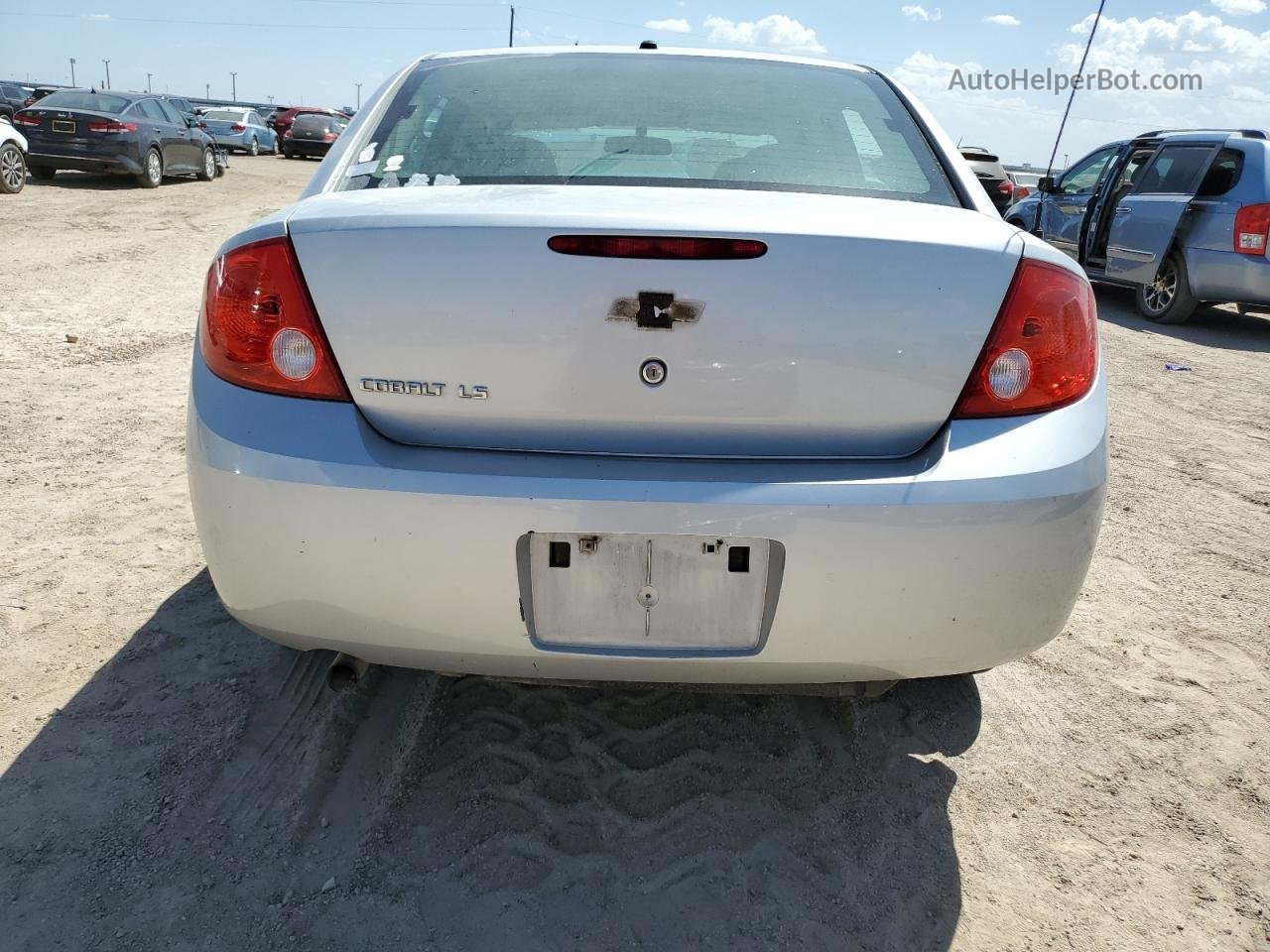 2008 Chevrolet Cobalt Ls Silver vin: 1G1AK58F787147299