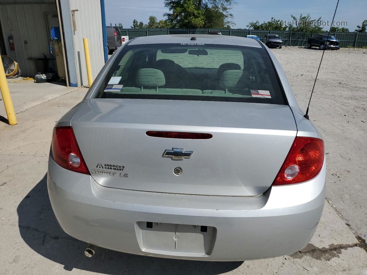 2008 Chevrolet Cobalt Ls Silver vin: 1G1AK58F787170422