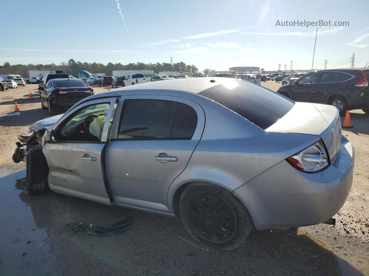 2008 Chevrolet Cobalt Ls Silver vin: 1G1AK58F787329262