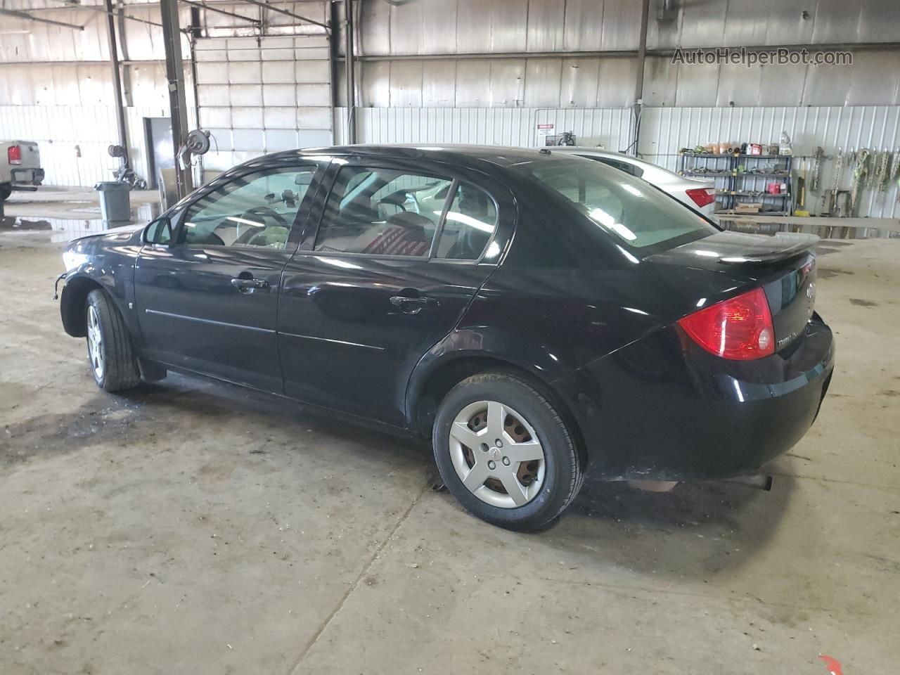 2008 Chevrolet Cobalt Ls Black vin: 1G1AK58F887125182