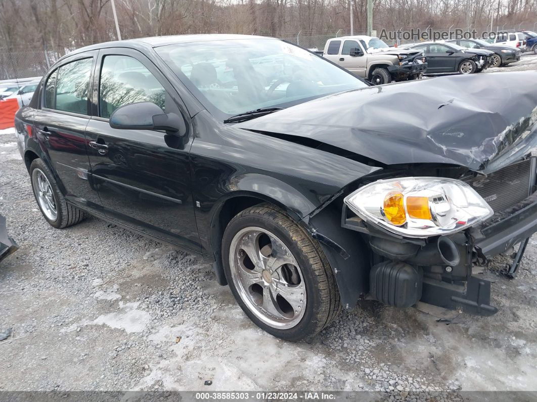 2008 Chevrolet Cobalt Ls Black vin: 1G1AK58F887165911