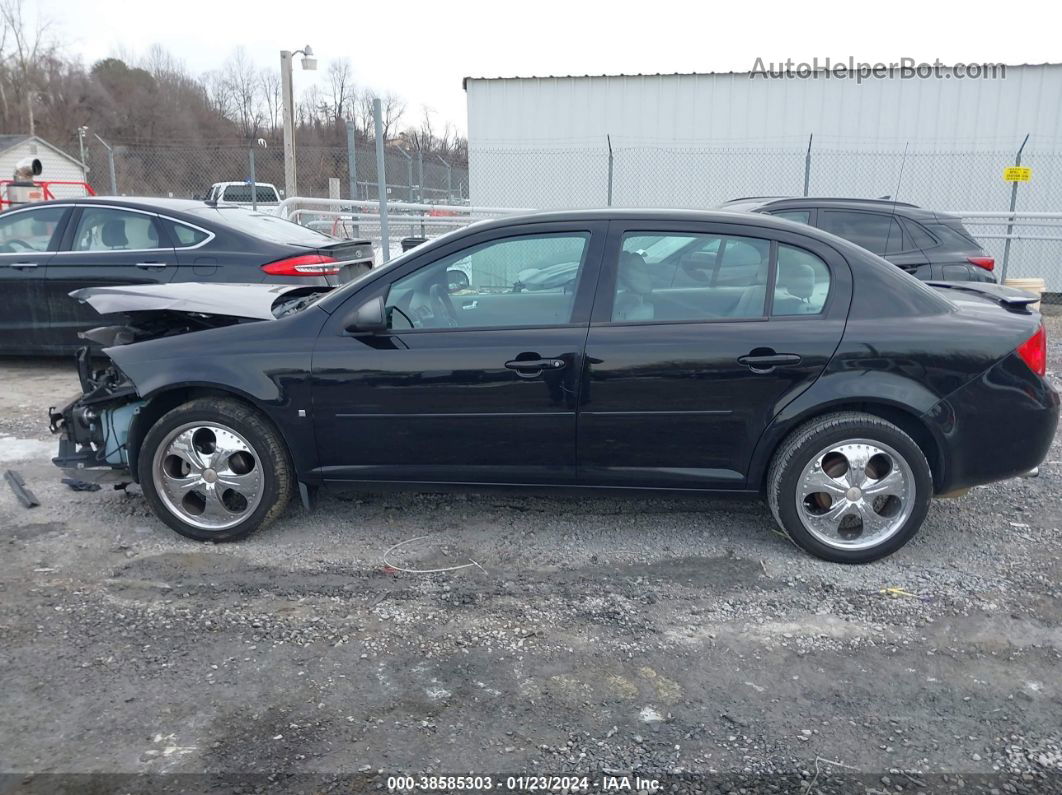 2008 Chevrolet Cobalt Ls Black vin: 1G1AK58F887165911