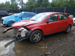 2008 Chevrolet Cobalt Ls Red vin: 1G1AK58F887207946