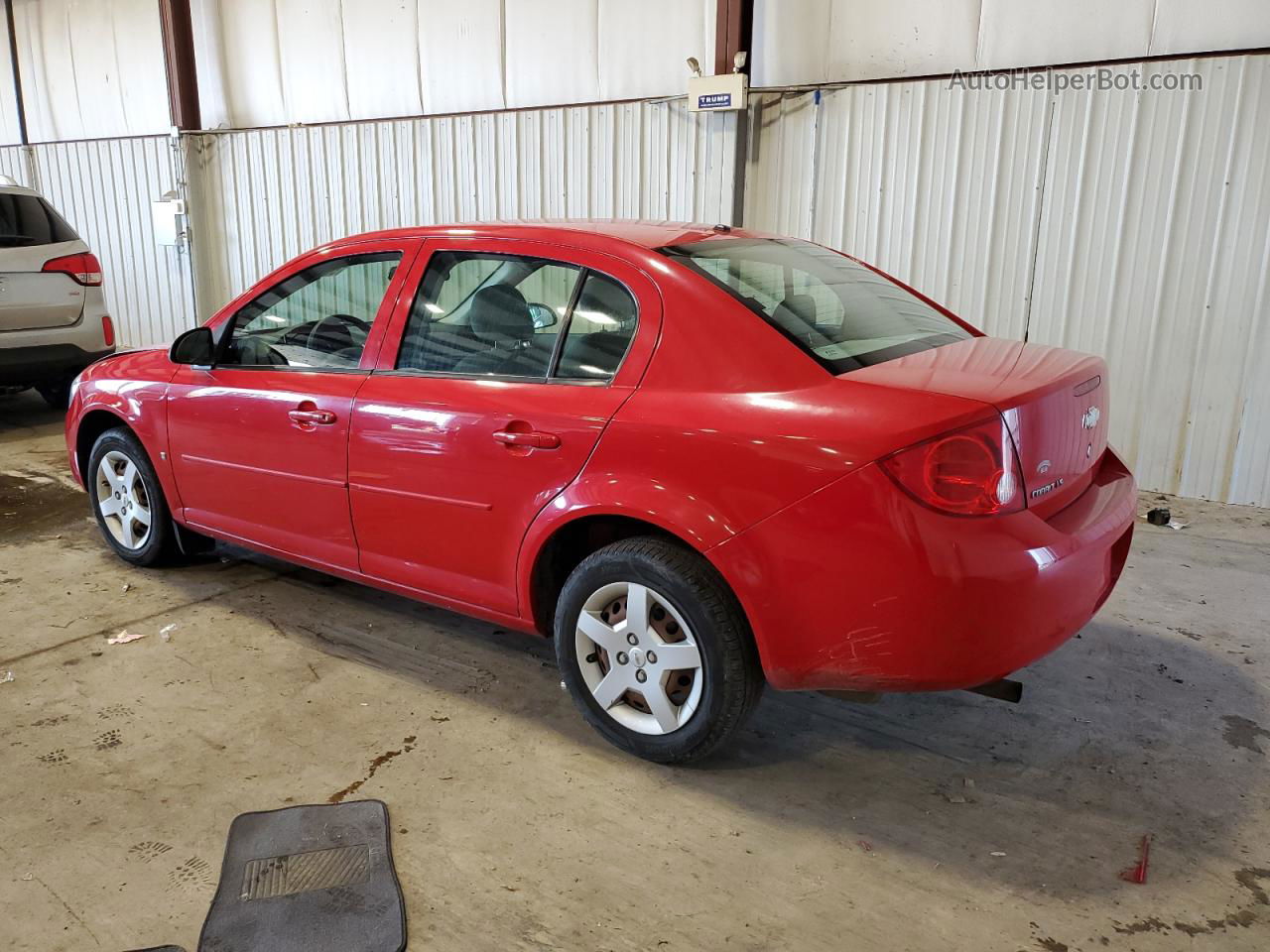 2008 Chevrolet Cobalt Ls Red vin: 1G1AK58F887323440