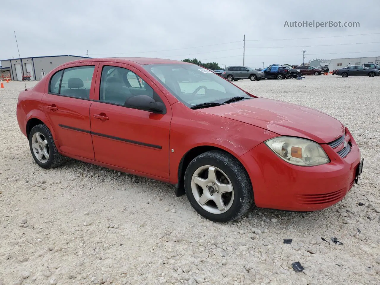 2008 Chevrolet Cobalt Ls Red vin: 1G1AK58F987262938