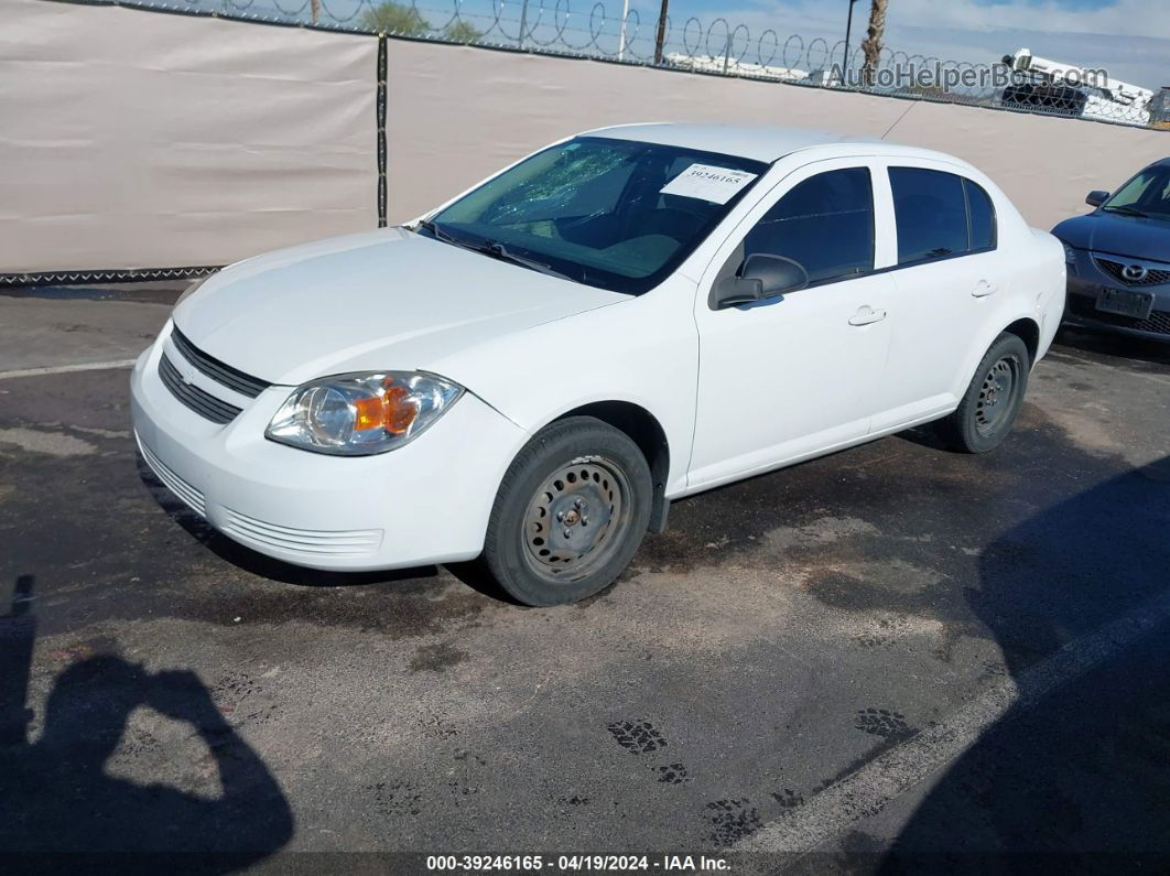 2008 Chevrolet Cobalt Ls White vin: 1G1AK58FX87200075