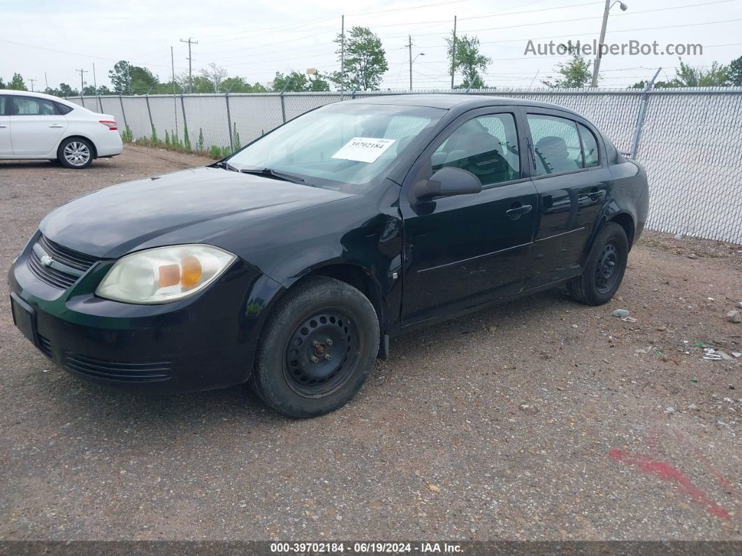 2008 Chevrolet Cobalt Ls Black vin: 1G1AK58FX87313833