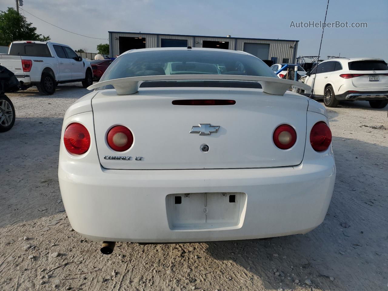 2007 Chevrolet Cobalt Lt White vin: 1G1AL15F177112587