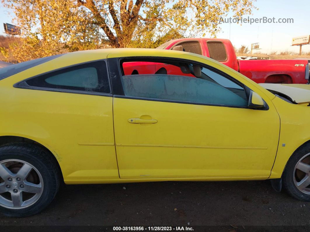 2007 Chevrolet Cobalt Lt Yellow vin: 1G1AL15F177161952