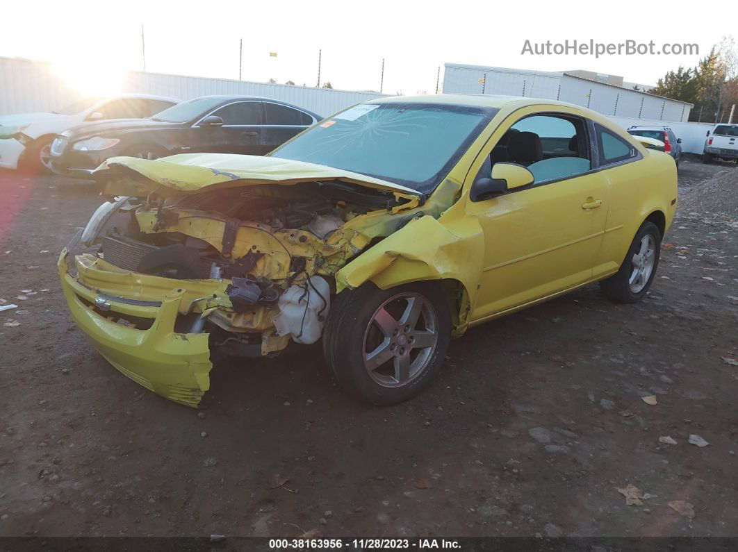 2007 Chevrolet Cobalt Lt Yellow vin: 1G1AL15F177161952