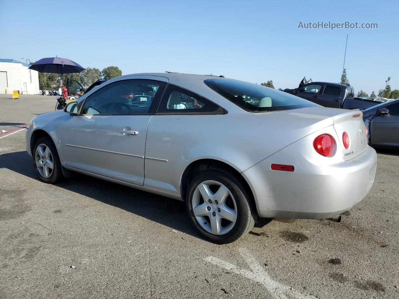 2007 Chevrolet Cobalt Lt Silver vin: 1G1AL15F177398733