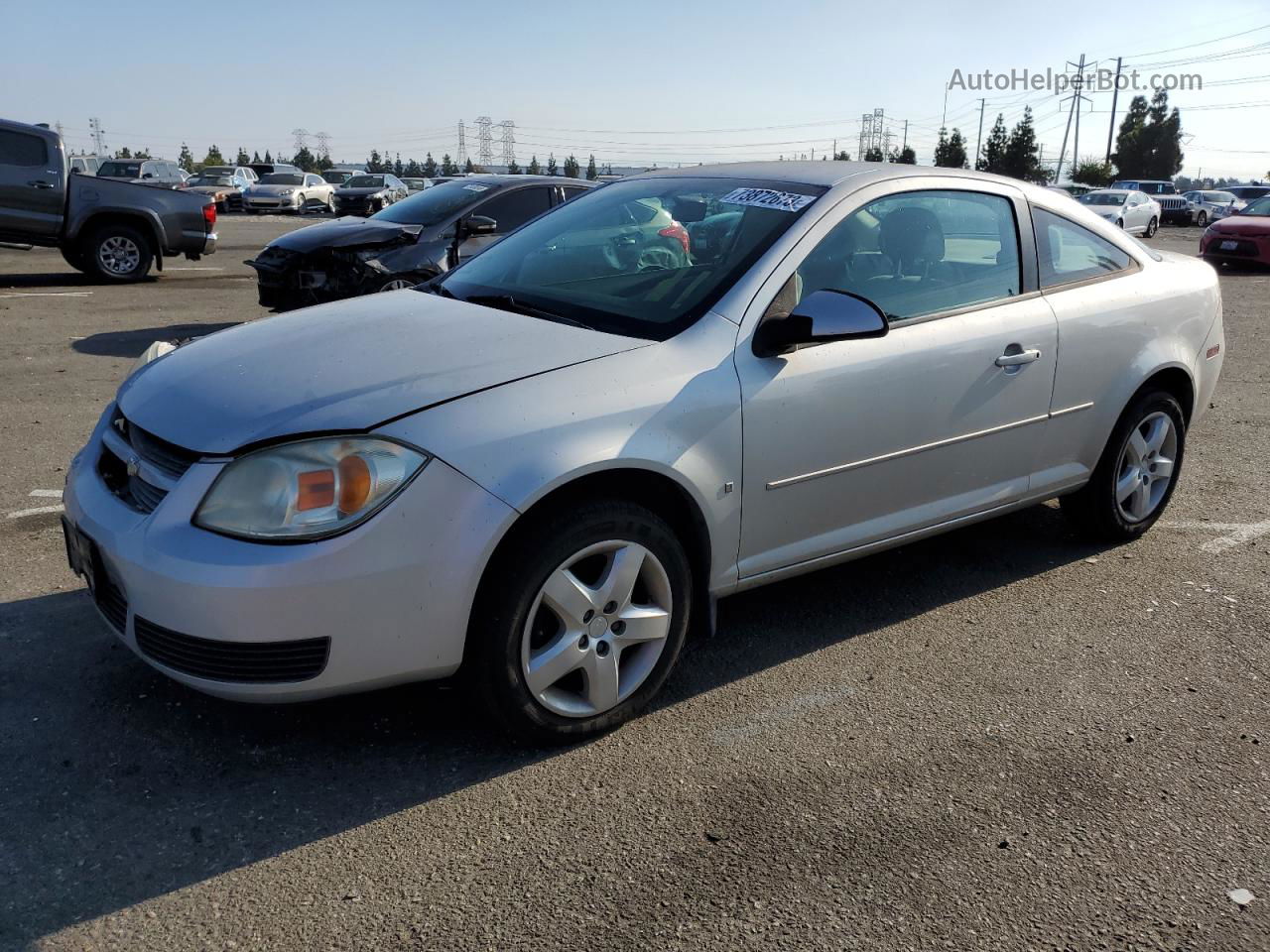 2007 Chevrolet Cobalt Lt Silver vin: 1G1AL15F177398733