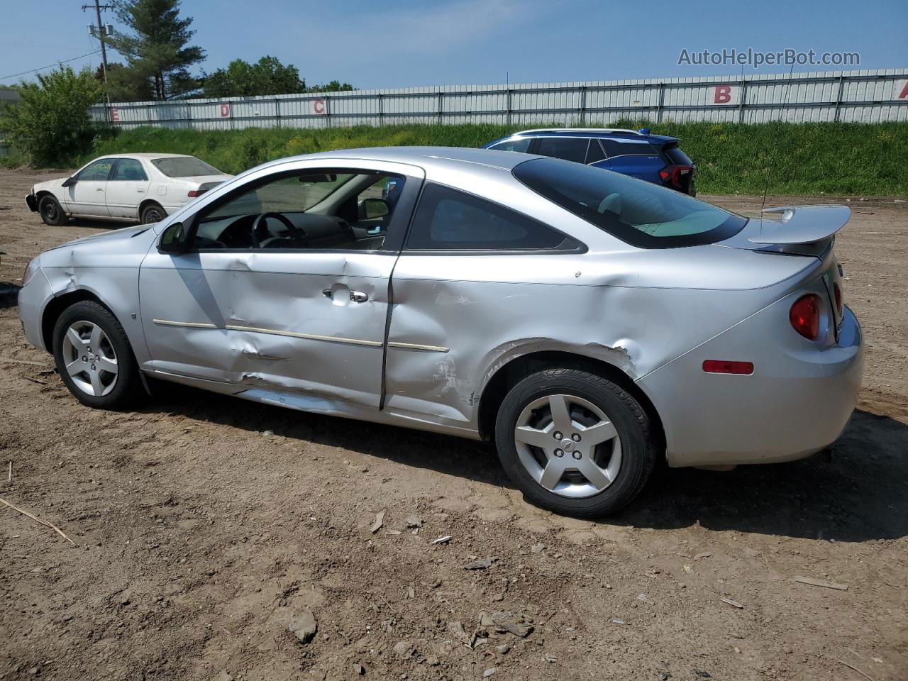 2007 Chevrolet Cobalt Lt Серебряный vin: 1G1AL15F277260960