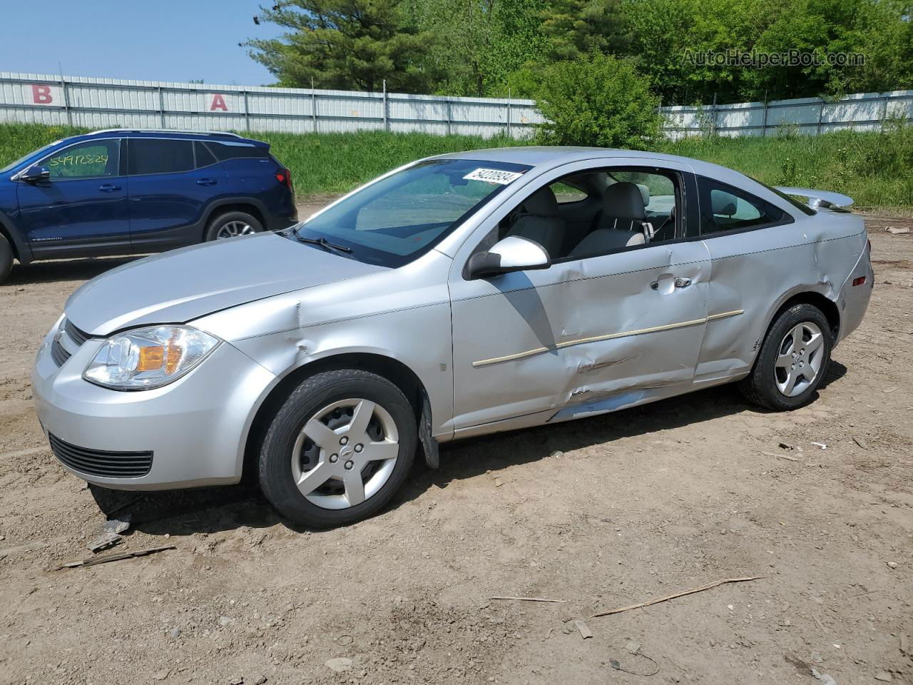 2007 Chevrolet Cobalt Lt Серебряный vin: 1G1AL15F277260960